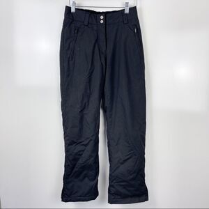 Fera Women's Insulated Snow Pants Black Size 4S Skiing Snowboarding Winter Pants